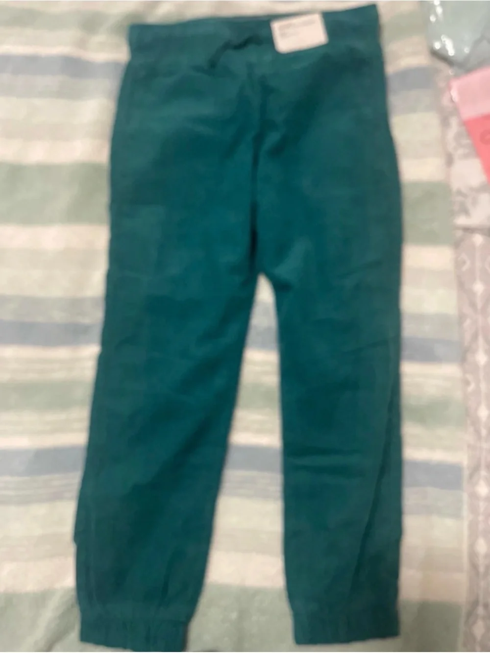 H&M Teal Green Kids Jogger Pants
